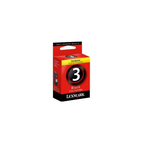 LEXMARK SUPPLIES 18C1530 NO 3 BLACK INK CARTRIDGE