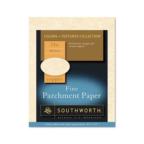 Southworth Company Parchment Specialty Paper, 24 Lbs., 8-1/2 X 11, 100/Box