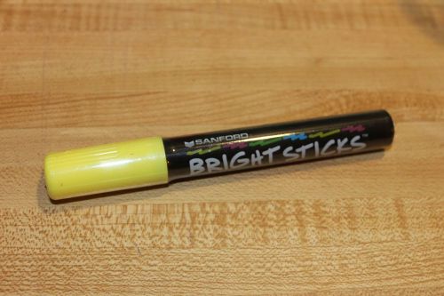 sanford bright sticks yellow