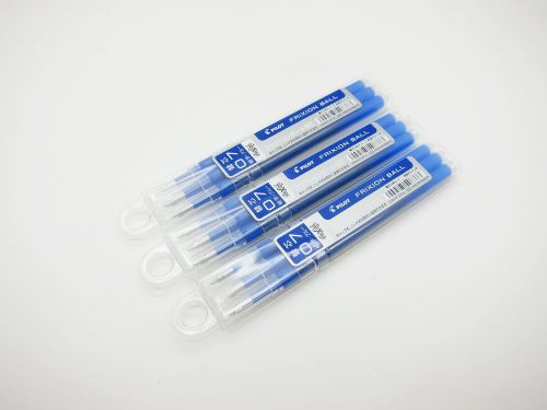 30pcs pilot FriXion ball 0.7 refill JAPAN version 10 plastic case 1 box BLUE ink