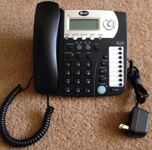 AT&amp;T 992 Corded Desk or Wall 2-Line Speakerphone With Caller ID &amp; Call Waiting