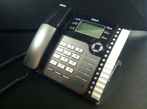 RCA ViSYS 25204RE1-A 2-Line Corded Digital Business Speaker Phone Conference A/C