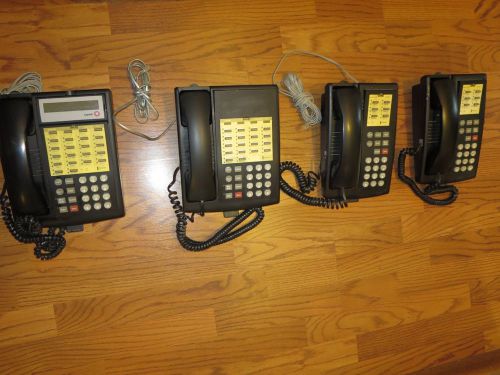 Lucent Partner business phone system, multi-line phones, set of 4