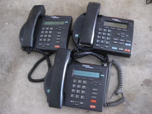 Nortel Networks Merdian M3902 Telephone P/N: NTMN32GA70 ( LOT of 3 ) - USED