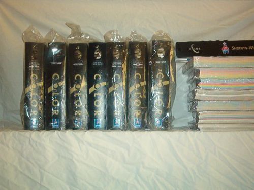 Sherwin Williams Color Samples Looseleaf Books Professional Set 7 Volumes