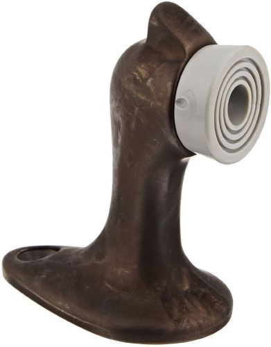 Bronze Door Stop With Keeper 1 1/4&#034; Fastener With Plastic Anchor 1 5/8&#034;