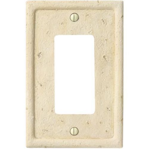 Jackson-Deerfield Mfg. 869IVRY17 Stone Decorator Wall Plate-IV GFI WALLPLATE