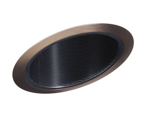 Juno lighting 614b-abz 6-inch standard slope downlight black baffle  aged bronze for sale