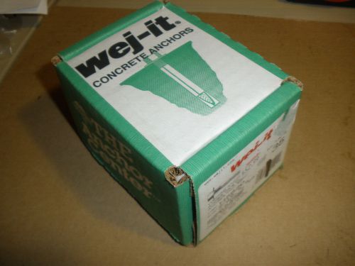 Wej-it  5/16&#034; x 2&#034; h5620 zinc concrete wedge anchors (35) pcs. 5/16-18 for sale