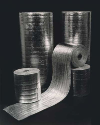 Low-E Reflective Foam Core Insulation Pipe HVAC Duct Wrap (21&#034;x25&#039;)