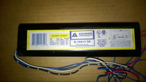 ADVANCE Ballasts R-1P817-TP  (LOT of 10)