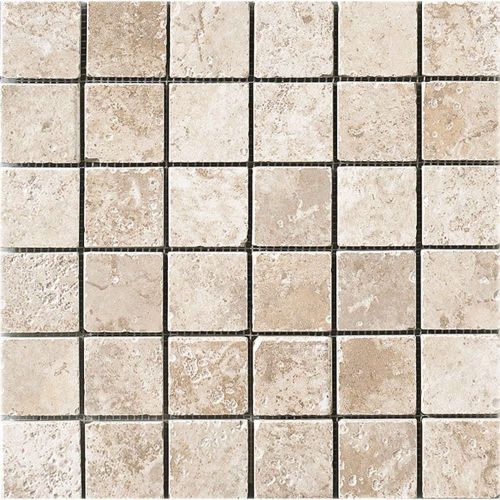 2&#034;x2&#034; Montagna Lugano Mosaic Tile-ea