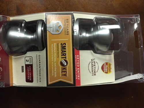 Kwikset Cameron Smart Key Entry Knob 740CN 15 SMT CP K4 Satin Nickel