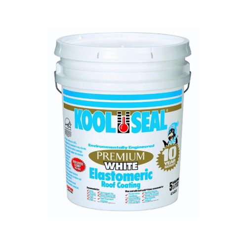 KST COATINGS KST063600-20 Elastomeric Roof Coating, 5-Gallon