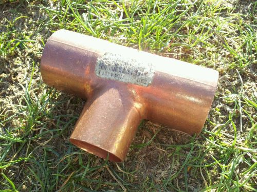 Copper Tee 1 1/4&#034;x1 1/4&#034;x1&#034; Sweat Plumbing Fitting CxCxC