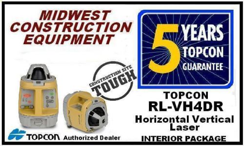 Topcon RL-VH4DR Vertical/Horizontal Laser - Interior Package - NEW