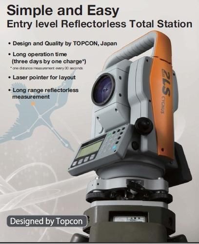 New Sokkia (Topcon) Cygnus KS-102 Reflectorless Total Station