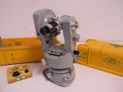 CARL ZEISS TH43 THEODOLITE SURVEYING SCOPE KEUFFEL ESSER KE