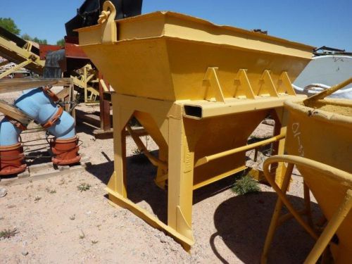 4x8 material hopper crane fork cement (stock #1333) for sale