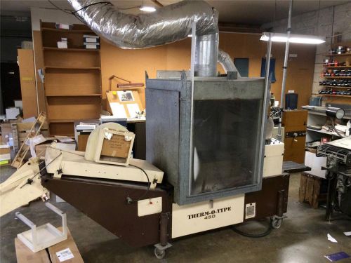 Therm-O-Type 450 Thermographer: Use With Komori, Polar, Solna, Davidson