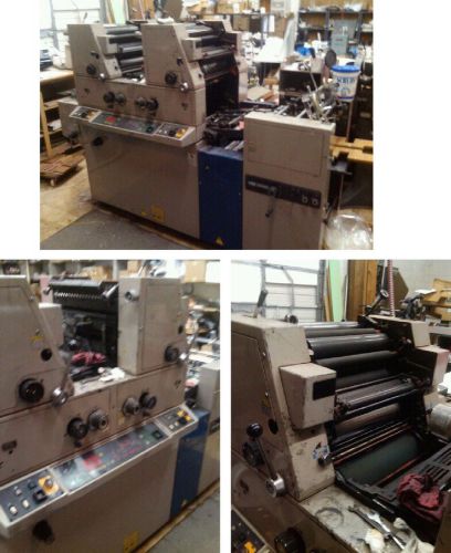 Ryobi 3302 , two color press, kompac dampening for sale