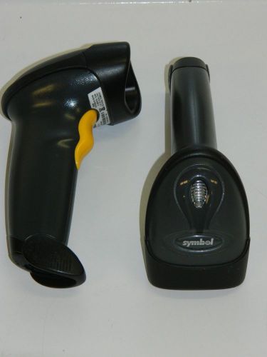 (2x) Symbol Motorola LS2208-SR20007 BarCode Scanner  w/o USB Cable