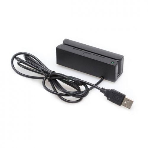 3 track usb magnetic stripe swipe card reader credit reader magstripe us seller for sale