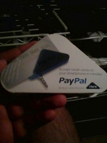 Paypal card reader s