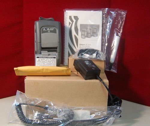 Zebra QL 220 Plus Mobile Printer - New --# 4357