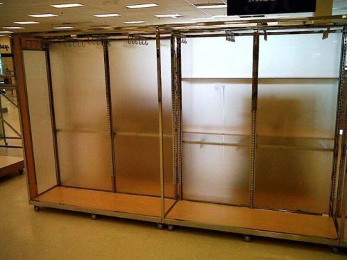 Used Chrome Accessory Display Units LOT 7 Store Fixture LIQUIDATION Racks