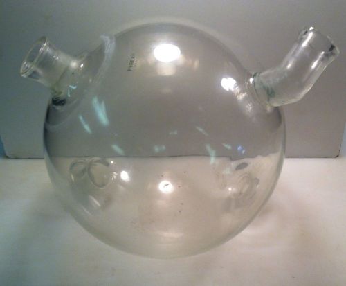 Pyrex Glass Milk Receiving Blown Glass Ball Jar  Receiver Milker Globe Vintage