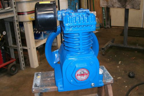 EMGLO AIR COMPRESSOR PUMP QUALITY USED 2 TWO CYLINDER