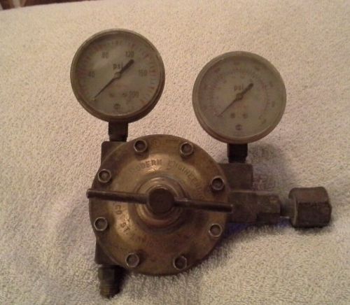 VINTAGE MODERN ENGINEERING GAS REGULATOR/GUAGES TYPE O