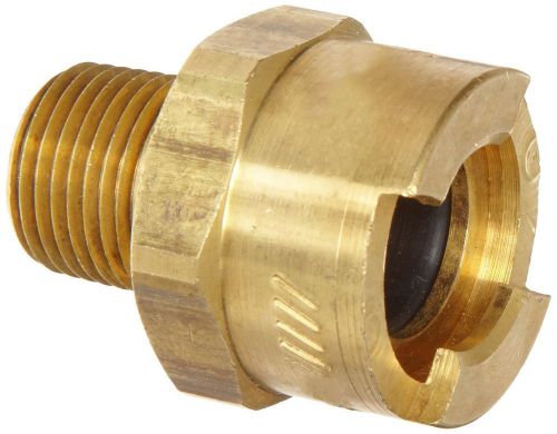 Dixon Dix-Lock QB62 Brass Quick Acting Air Hose Fitting, Socket, 1/2&#034; Female