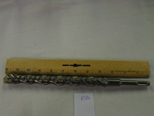 1 NEW BOSCH ANSI SDS PLUS CARBIDE TIPPED 7/8&#034; X 12&#034; DRILL BIT. S4L GERMAN {D386}