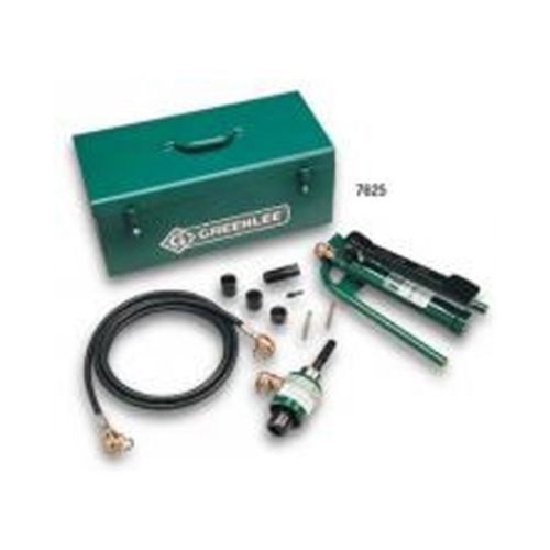 Greenlee 7610sb slug-buster ram and foot pump hydraulic driver kit for sale