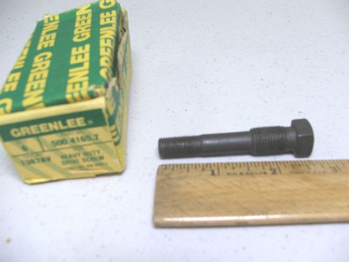 Greenlee 1387AV Heavy Duty Drive Screw for 1/2&#034; Knockout Punch, 1387 AV, NOS