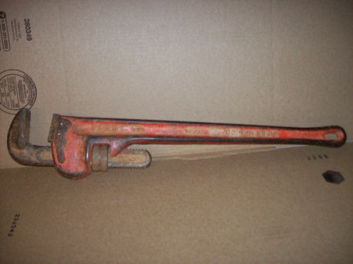 Reed Mfg. RW24 24&#034; Pipe Wrench Heavy Duty  USA