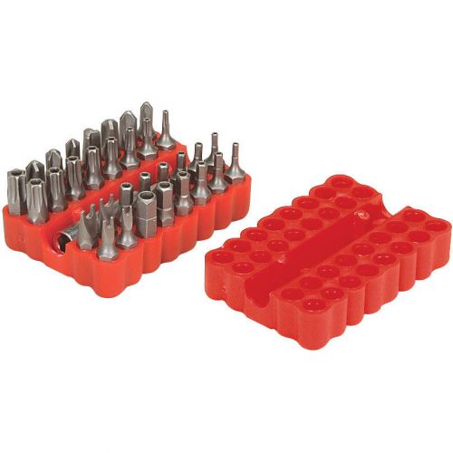 33 piece security bit set 360-206 for sale