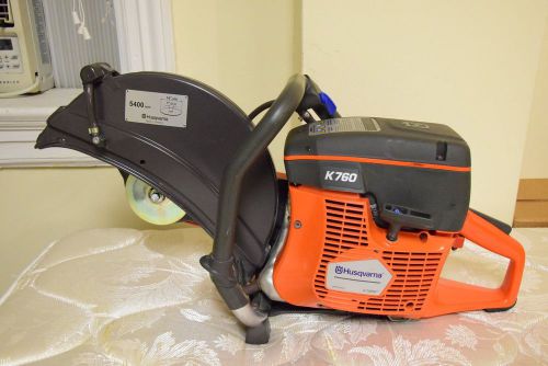 very mint Husqvarna K760 cut off saw with QH5 diamond blade , used little