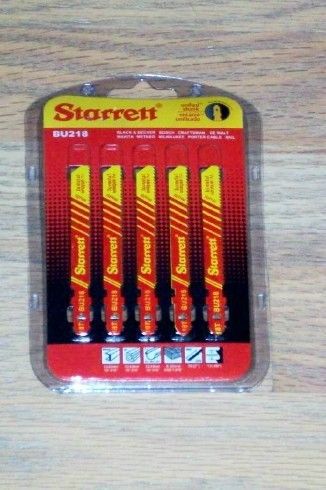 Jig Saw Blades  BU218 Starrett Universal Bi-Metal