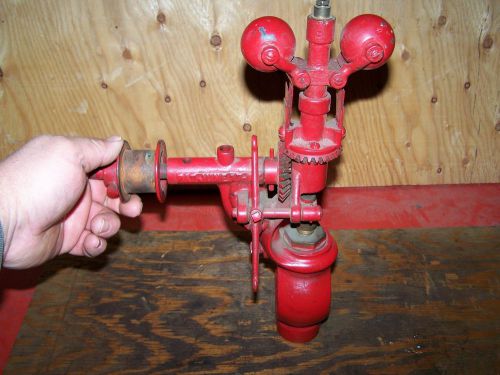 Old 3/4&#034; GARDNER Steam Engine Tractor Governor Hit Miss Gas Magneto Oiler NICE