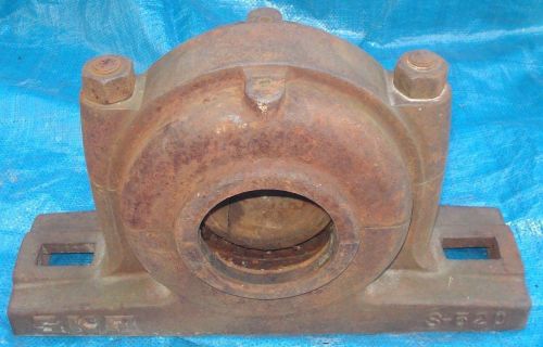 BH768 Vtg SKF S-520 Hit Miss Line Shaft Flat Belt Pillow Block Ball Bearing