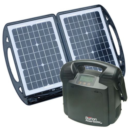 Max burton power center with solar collector for sale