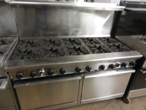 IMPERIAL IR10 10 BURNER NATURAL GAS RANGE FULLY TESTED