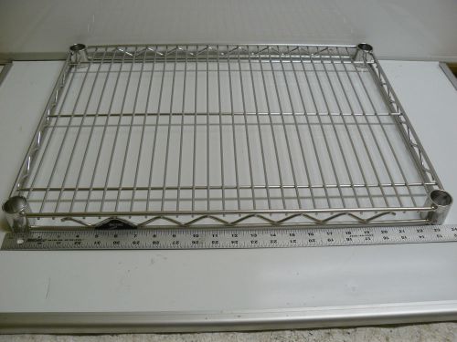 NEW METRO 1824NS SUPER ERECTA WIRE SHELF 18&#034; X 24&#034; STAINLESS STEEL