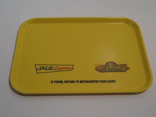 CARLISLE FOOD SERVING TRAYS 12&#034;x16&#034; with Logo Jade Express/Holy Frijoles CS/12