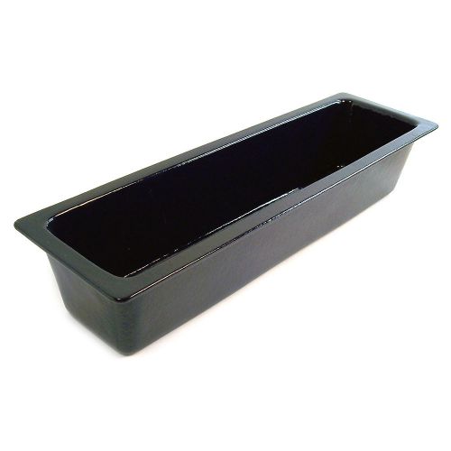 Bugambilia 20x6 resin coated black cast aluminum buffet pan ih2/4dsp for sale