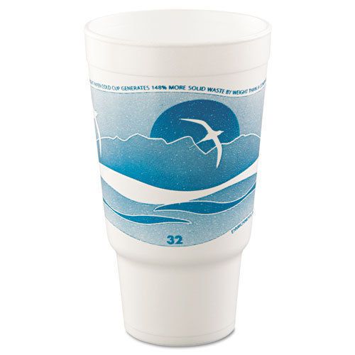 Dart 32 oz Foam Cups - DCC32AJ20 - 400 cups