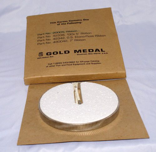 2 each Replacement Ribbon Gold Medal Deluxe Whirlwind  Cotton Candy Machines
